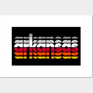 Arkansas Split Posters and Art